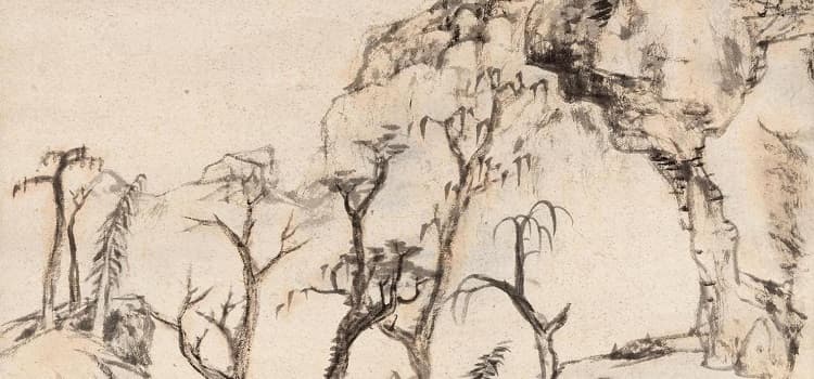 朱耷（八大山人）の書画作品